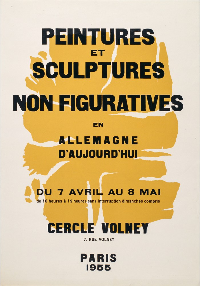 Plakat_Paris 1955_Circle Volney